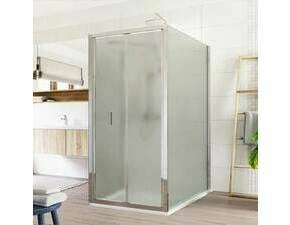 Dveře sprchové + boční stěna Mereo Lima CK87242K 900×1 000×900 mm chrom/Point
