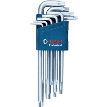 Sada torx klíčů Bosch T10–50 9 ks