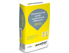 Potěr balkónový weberbat 25 kg