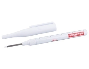 Značkovač hloubkový permanentní Festa bílý