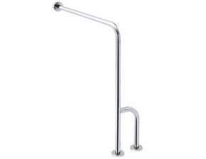 Madlo opěrné pravé Bemeta Help s krytkou nerez lesklý