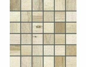 Mozaika Rako SALOON 5×5 cm (set 30×30 cm) světle hnědá DDM05747