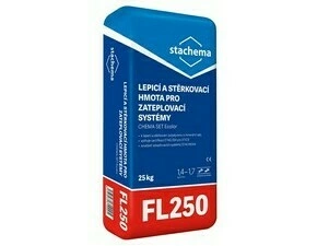 Hmota lepicí a stěrková Stachema FL250/CHEMA SET Ecolor 25 kg