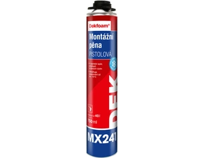 Pěna montážní MX241 DEKFOAM zimní pistolová 750 ml