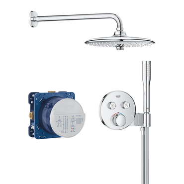 Systém sprchový termostatický Grohe Grohtherm SmartControl Euphoria 260 chrom