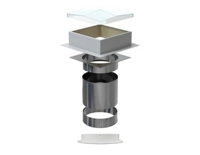 Světlovod pro plochou střechu SUNIZER ROUND průměr 430 mm