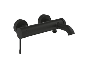 Baterie vanová nástěnná Grohe Essence 150 mm phantom black s přepínačem 25250KF1