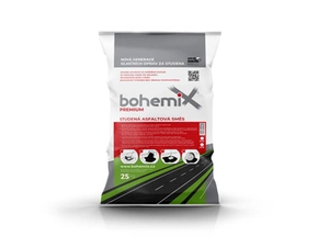 Bohemix studená obalovaná asfaltová směs (25kg/bal)
