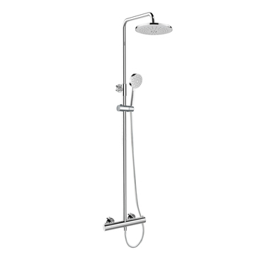 Systém sprchový termostatický Mereo CB60104TSA 150 mm chrom/šedá