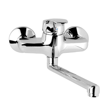 Baterie dřezová nástěnná Mereo Sonáta CB302A01N 100 mm chrom ramínko 250 mm
