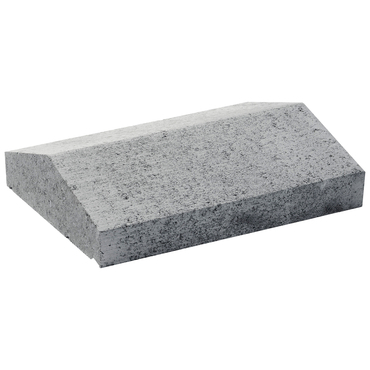 Deska zákrytová BEST III sedlová průběžná přírodní 300×400×100 mm