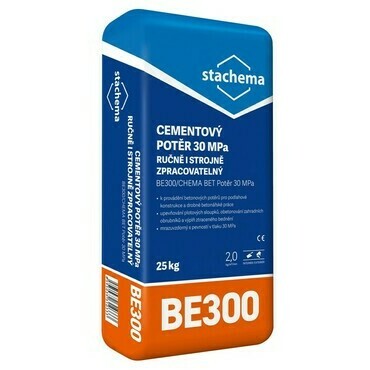 Potěr cementový Stachema BE300/CHEMA BET 30 MPa 25 kg