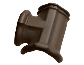 Hřebenáč rozdělovací T pravý Tondach engoba tmavě hnědá