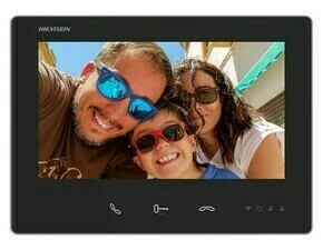 Videotelefon obrazovka Hikvision Wi-Fi DS-KH7300EY-WTE2 černá