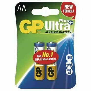 Baterie GP Ultra Plus Alkaline AA 2 ks