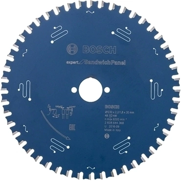 Kotouč pilový Bosch Expert for Sandwich 230×30×1,6 mm 48 z.
