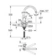 Baterie dřezová stojánková Grohe Start Curve chrom 31554001