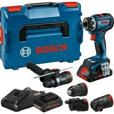 Šroubovák vrtací AKU Bosch GSR 18V-90 FC (2× AKU 4 Ah)