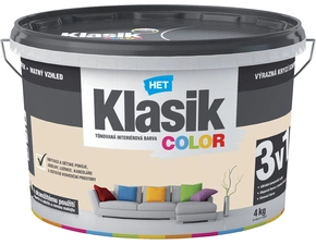 Malba interiérová HET Klasik Color béžový kávový, 4 kg