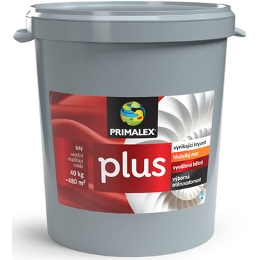Malba interiérová PRIMALEX Plus bílá, 40 kg