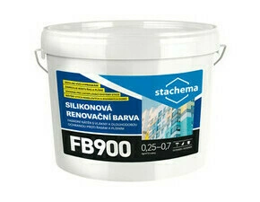 Barva fasádní silikonová renovační Stachema FB900 13,6 kg