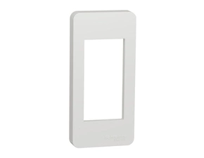 Rámeček úzký Schneider Electric Unica Nová Studio Color jednonásobný bílá
