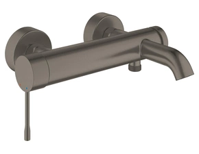 Baterie vanová nástěnná Grohe Essence 150 mm kartáčovaný Hard Graphite s přepínačem 33624AL1