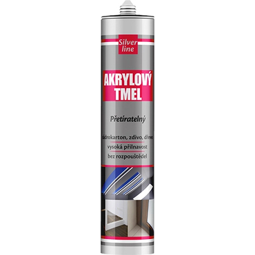 Tmel akrylový Den Braven SL bílý 280 ml