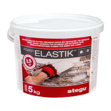 Lepidlo flexibilní disperzní STEGU POWERELASTIK D2E 5 kg