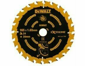 Kotouč pilový DeWALT DT10300 165×20 mm 24 z.