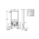 Modul instalační Grohe Rapid SL 38553001 pro bidet