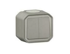 Přepínač sériový řazení 5 Legrand Plexo šedá