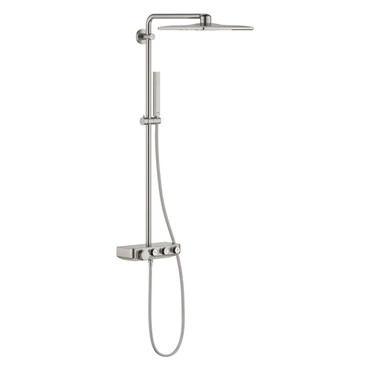 Systém sprchový termostatický Grohe Euphoria SmartControl System 310 Cube Duo SuperSteel 26508DC0