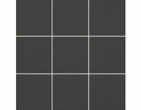 Dlažba Rako Color Two 10×10 cm antracitově šedá matná GRS0K248