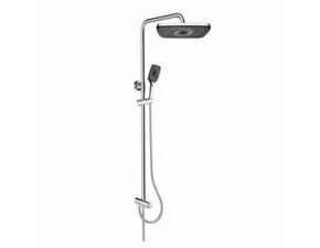 Set hlavové sprchy Mereo CB95001SB2 1 proud chrom/černá