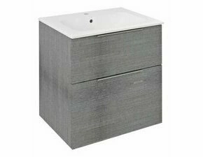 Skříňka umyvadlová 592×640×460 mm dub stříbrný CR601-1111