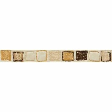 Listela Rako Concept 4,3×40 cm béžová Monopoli WLAMH010