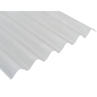 Deska polykarbonátová vlnitá MARLON CSE Strong VL 76/18 2UV čirá 1,3×1 060×5 000 mm