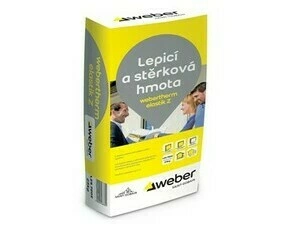 Hmota lepicí a stěrková webertherm elastik Z 25 kg