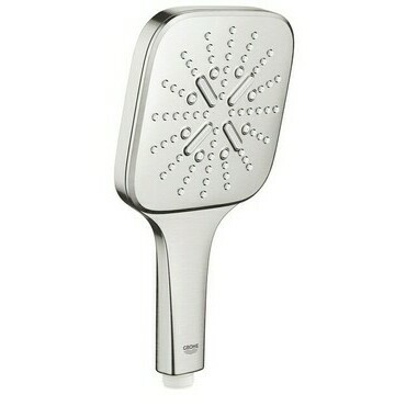 Sprcha ruční Grohe Rainshower SmartActive 130 Cube 3 proudy SuperSteel 26582DC0