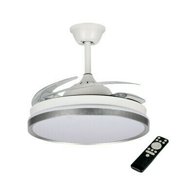 Svítidlo LED CCT s ventilátorem Kanlux Plave INB49 max. 36 W