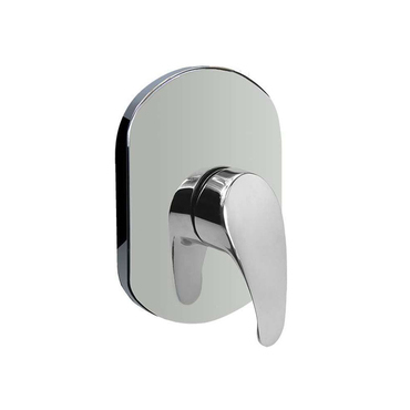 Baterie podomítková Mereo Sonáta CB60105B bez přepínače chrom oválný kryt
