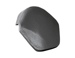 Uzávěra hřebene Bramac Star s vrutem granit metalic