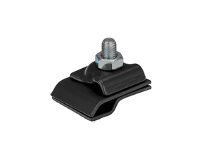 Držák hromosvodu Betonpres na okapový žlab černá