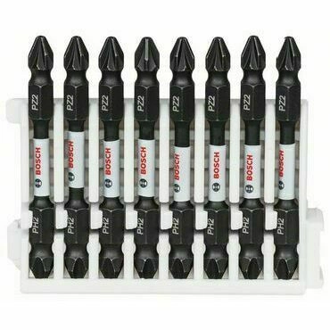Bity oboustranné Bosch Impact Control PZ2 65 mm 8 ks
