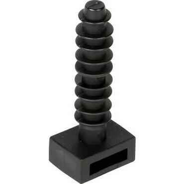 Hmoždinka ke stahovací pásce DEK PP300 UV černá 100 ks