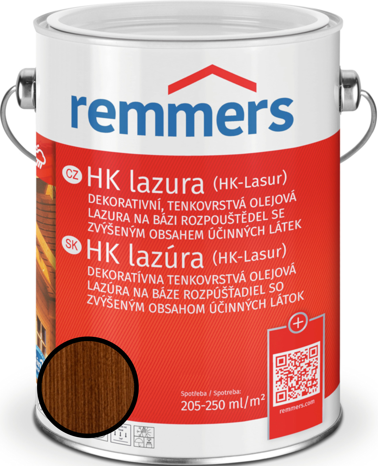 Remmers Hk Lasur Nussbaum 5 L