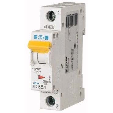 Jistič Eaton PL7-B25/1 10 kA B 25 A