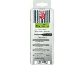 Tuhy náhradní kulaté Pica Dry černé 10 ks