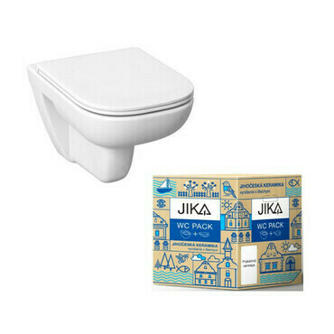 WC závěsné Jika DEEP by JIKA pack Rimless včetně sedátka